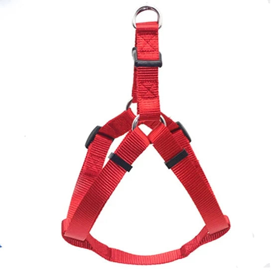 Harnais en y anti-traction rouge