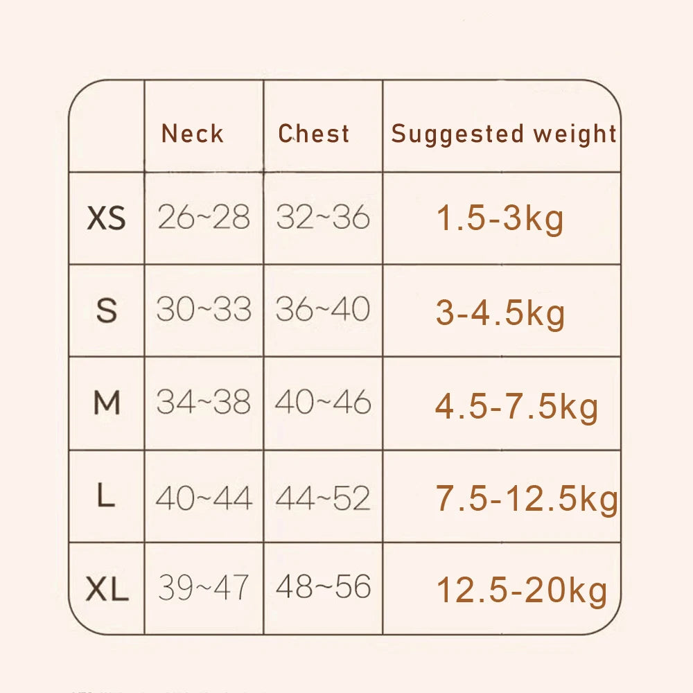 Harnais pour petit chien yorkshire dimensions 