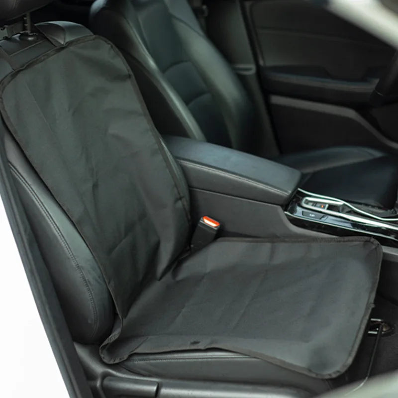Housse protection siege arriere voiture pour chien sur l'avant Image