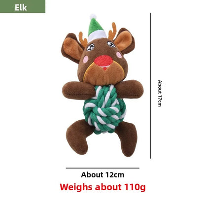 Jouet mastication chiot renne