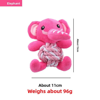 Jouet mastication chiot rose