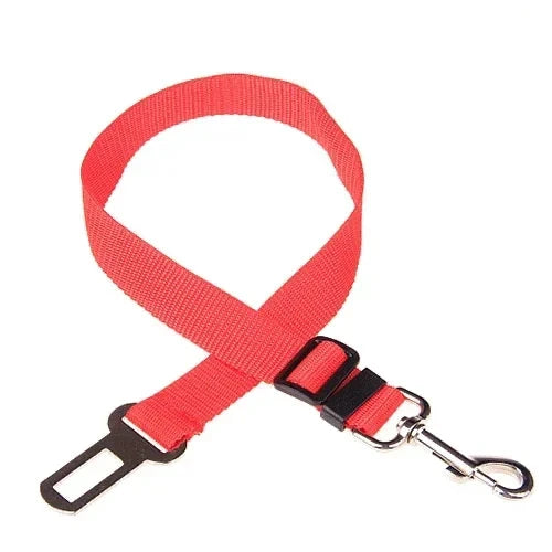 ceinture de sécurité de couleur rouge pour chien de boutiquechien 