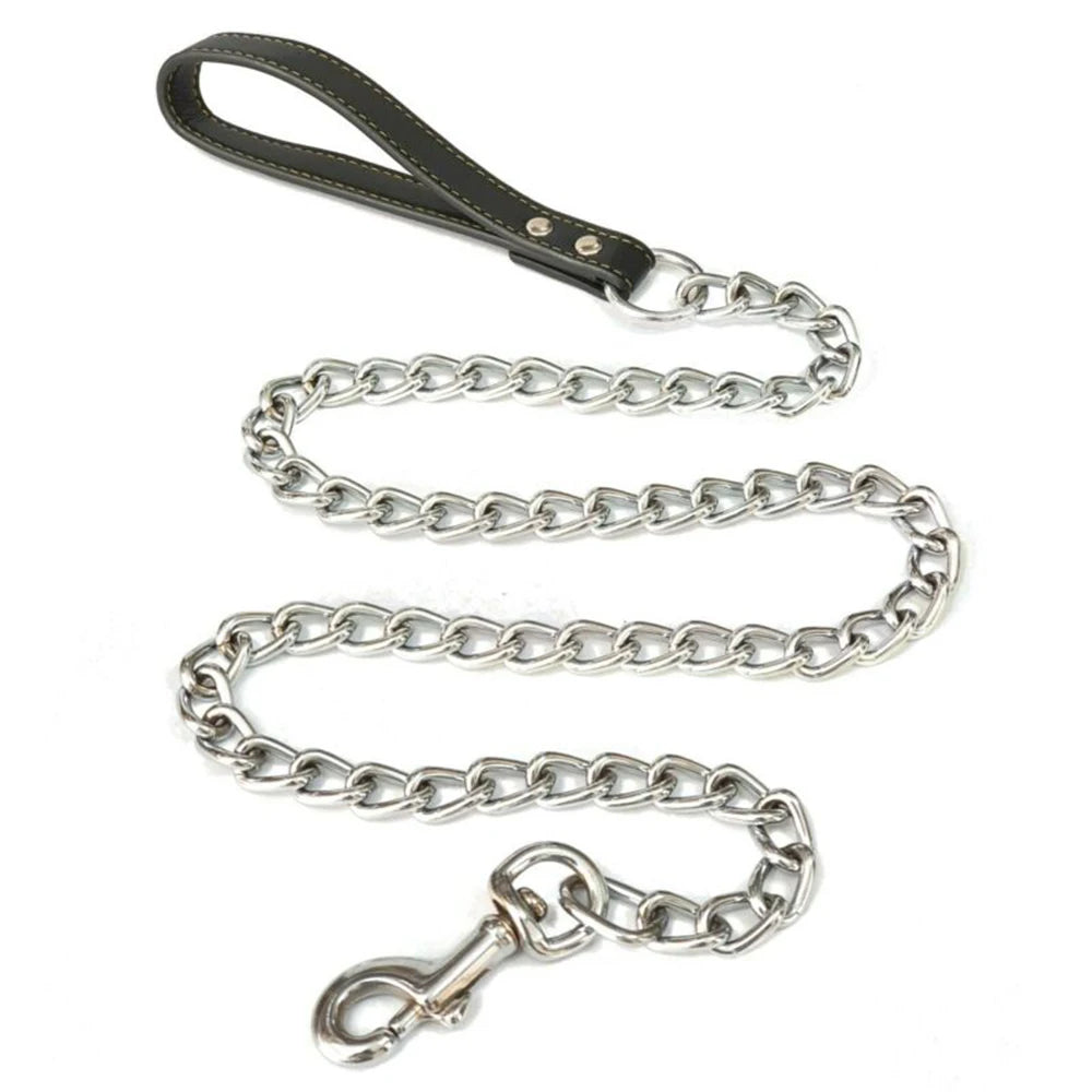Laisse chaine pour chien metal 