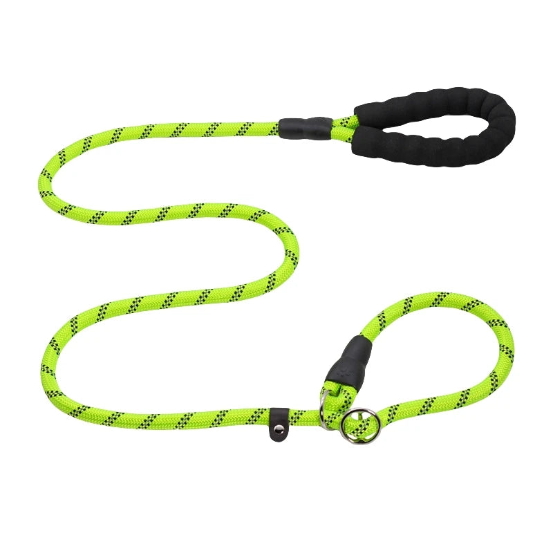 Laisse chien corde 2m jaune