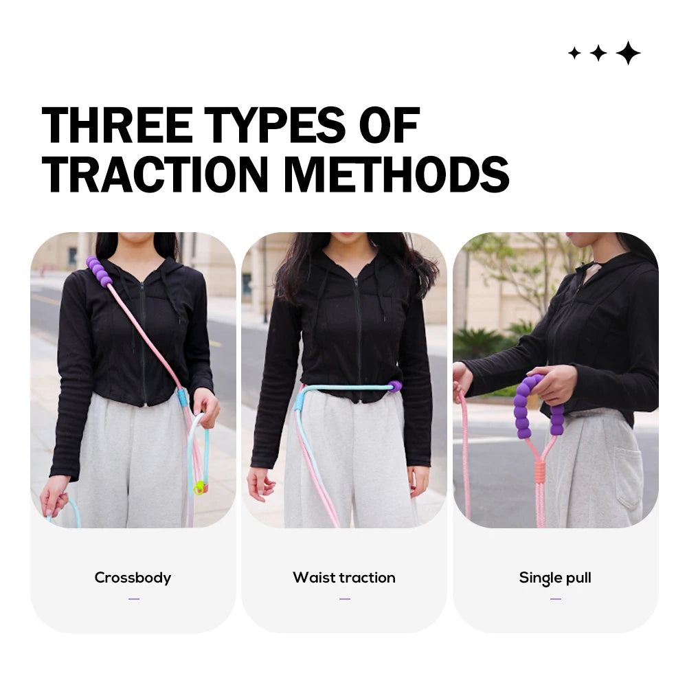 Laisse corde chien 3m mis en place du produit 