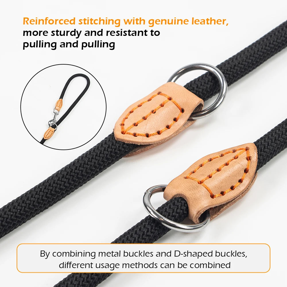 Laisse double attache pour chien fonctionnement produit  Image