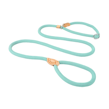 Laisse lasso avec frein key fuchsia