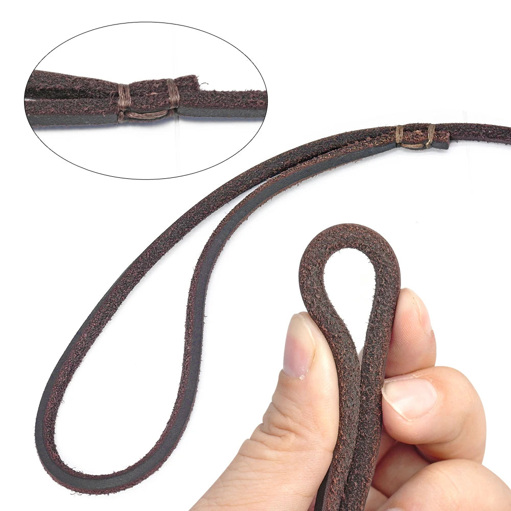 Laisse lasso cuir attache du produit  Image