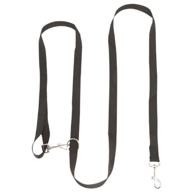 Laisse lasso pour chien de couleur noir. Image produit Boutiquechien