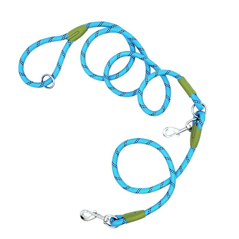 Laisse lasso pour chiot bleu