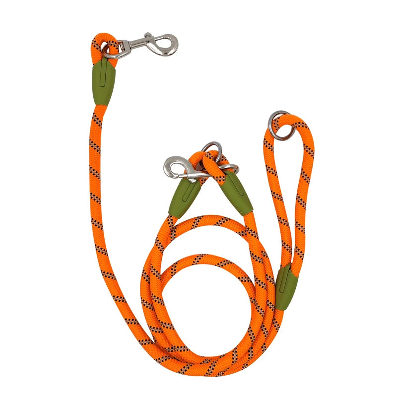 Laisse lasso pour chiot orange 