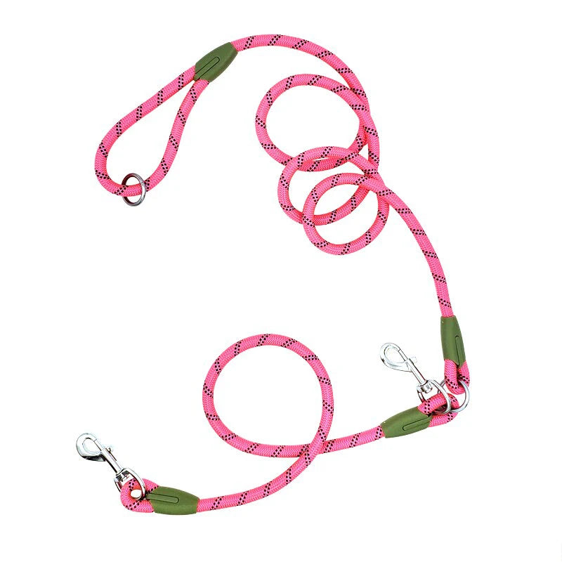 Laisse lasso pour chiot rose