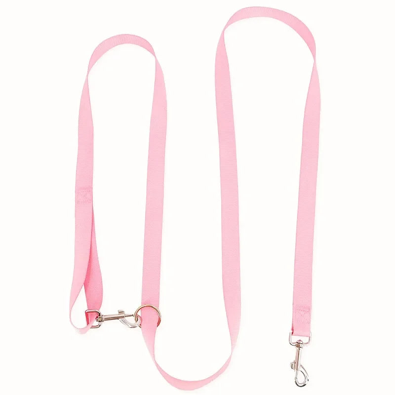 Laisse lasso de couleur rose parfait pour les chiens.image produit Boutiquechien