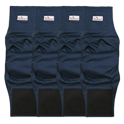 Lot 4 de couche pour chien de couleur bleu foncé. Image produit Boutiquechien