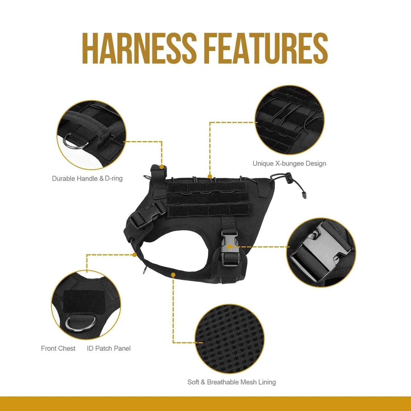 Meilleur harnais chien anti traction avantages produit 