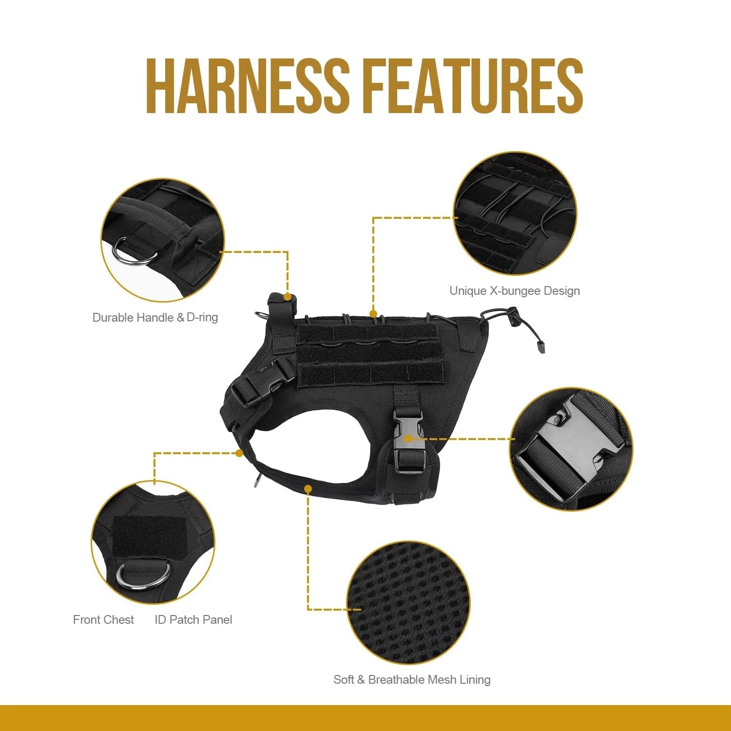 Meilleur harnais chien anti traction avantages produit 