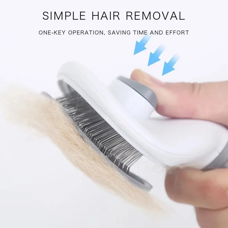 Meilleure brosse pour chien poil court avec bouton poussoir Image