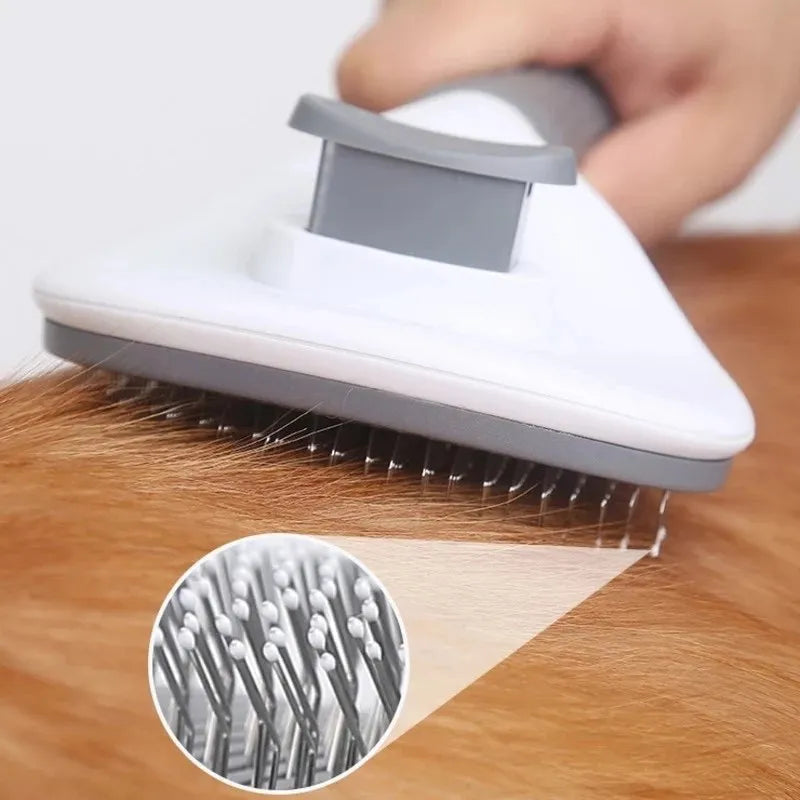 Meilleure brosse pour chien poil court sur un grand chien Image