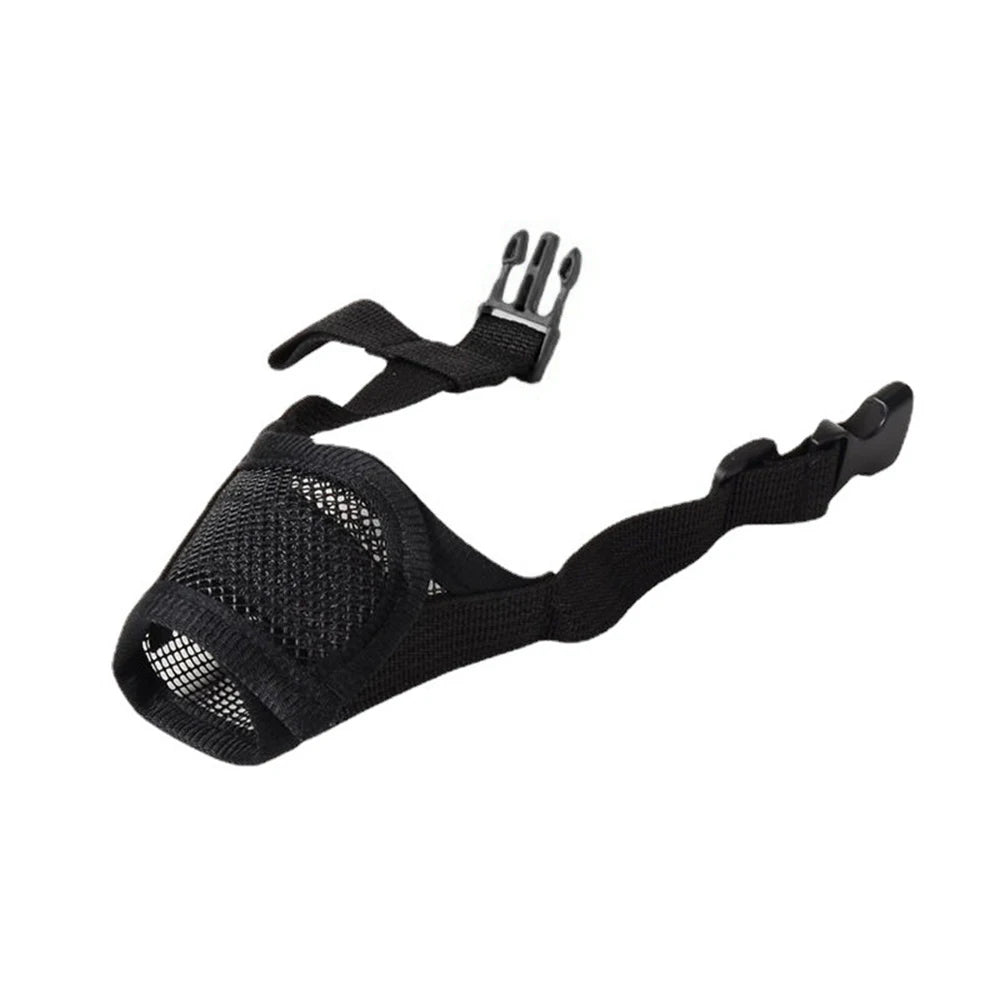 Muselière noir pour chiot en nylon. Image produit Boutiquechien