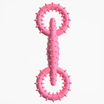 Os rose résistant en caoutchouc pour chien. Image produit Boutiquechien