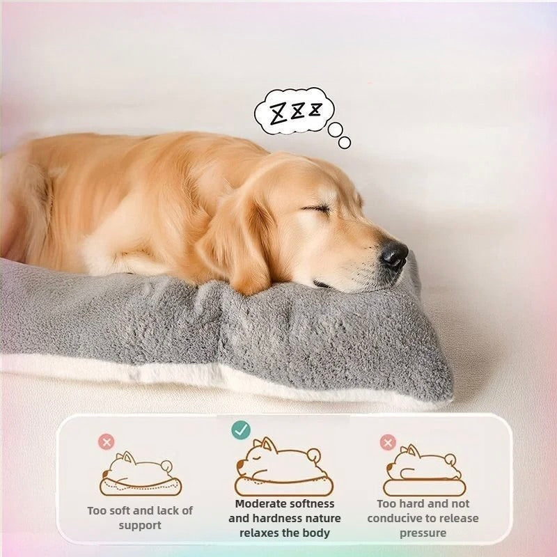 Panier chien xxl indestructible gris qui dort sur un panier chien xxl Image