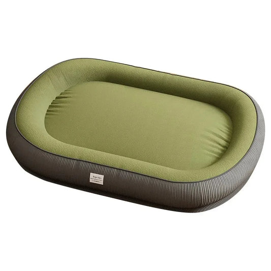 Panier pour chien xxl pour grand et gros chien. Le panier est rembourré et parfait pour l'été avec sa fraîcheur. Image produit boutique chien