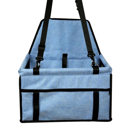 Panier pour chien de couleur rose à mettre dans une voiture. Image produit Boutiquechien