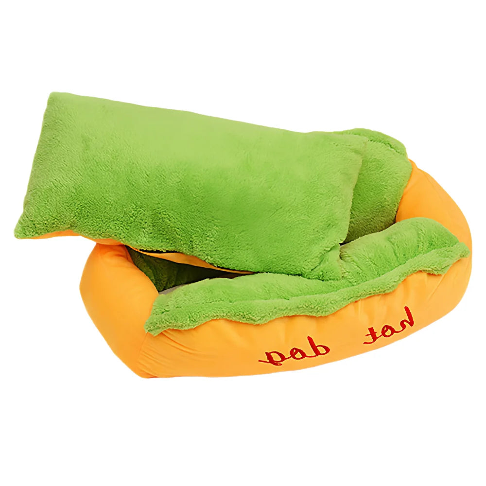 Panier pour chien hot dog dehoussable  Image