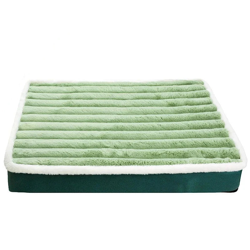 panier pour chien orthopédique vert pour Grand chien. Image produit de boutiquechien