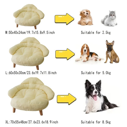 Panier pour chien sur pied dimensions