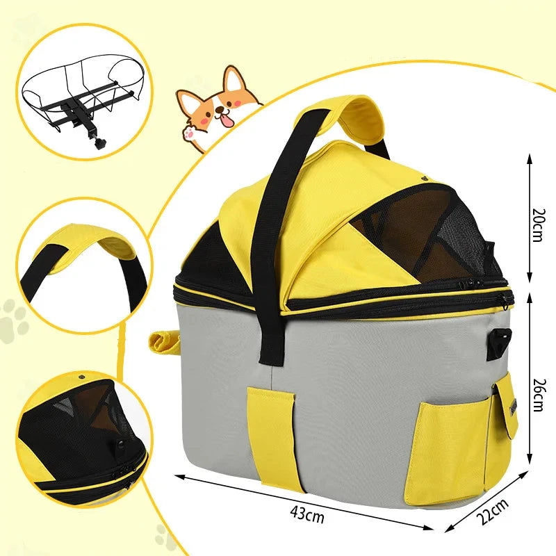 Panier vélo pour chien 12 kg dimensions