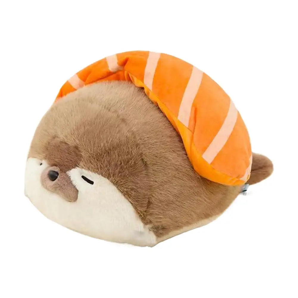 Peluche sushi chien brune 