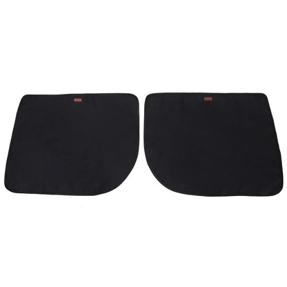 Protection de panneau de porte pour chien de couleur noir. Pratique pour protéger les portes ed voiture contre les griffes de votre chien. Image produit Boutiquechien
