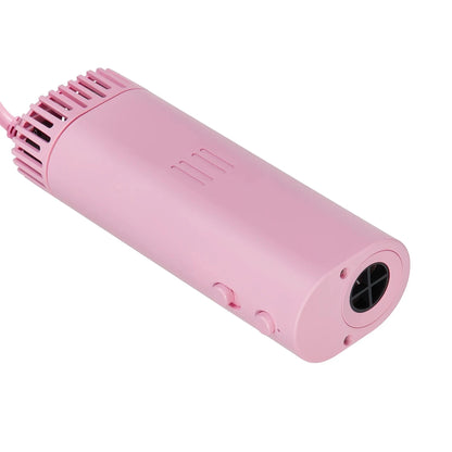 pulseur pour chien de couleur rose. Petit sèche poil pour chien 