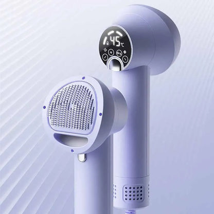pulseur violet pour chien avec écrans digital. Pulseur silencieux pour chien de boutiquenchien