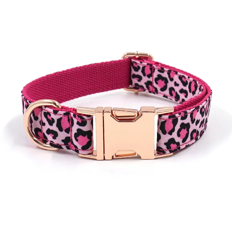 Collier chien leopard