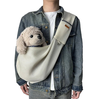 Sac en bandoulière de transport pour chien