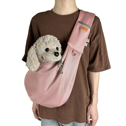 Sac en bandoulière de transport pour chien