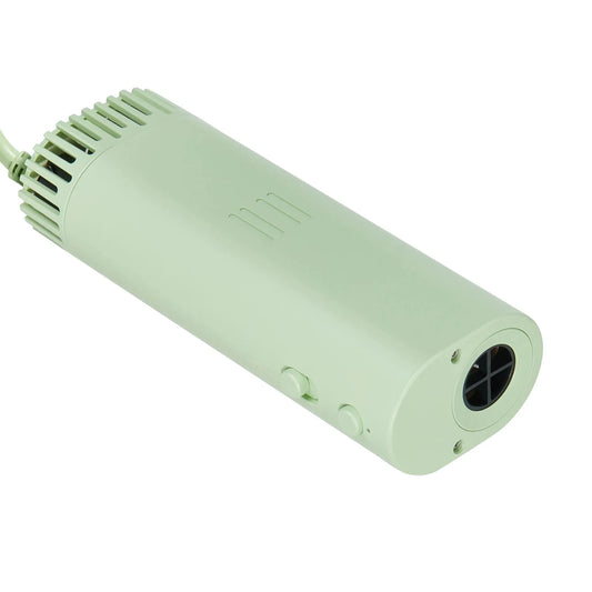 Pulseur pour chien silencieux mains libres vert