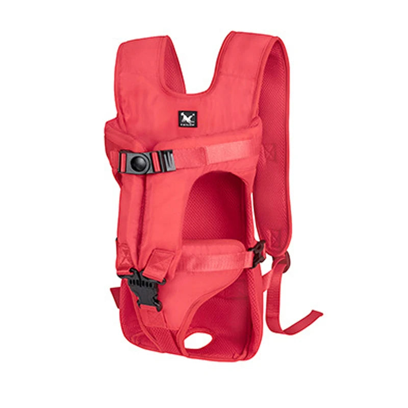 Sac de transport pour chien 8 kg rouge