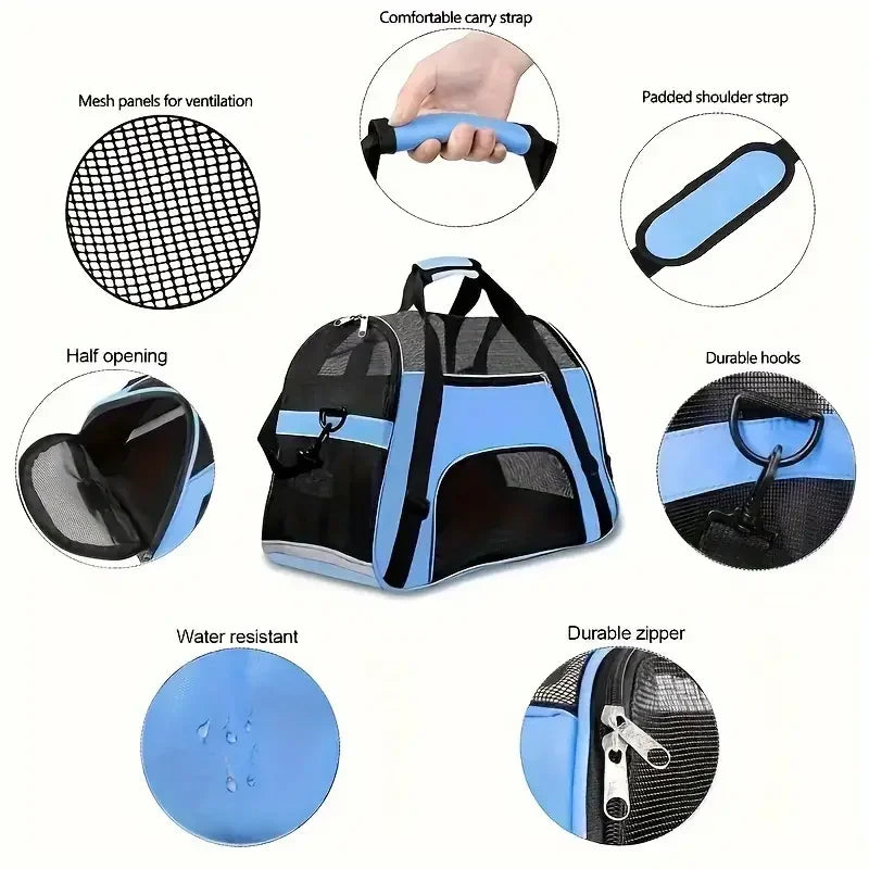 Sac de transport pour petit chien chihuahua caractéristiques du produit  Image