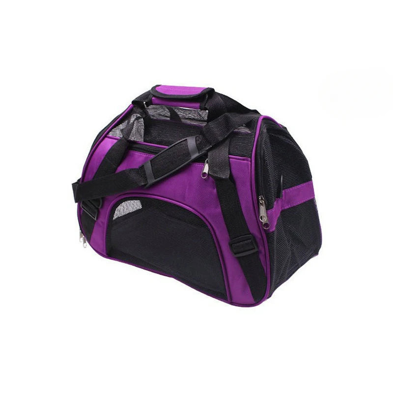 Sac de transport pour petit chien chihuahua violet
