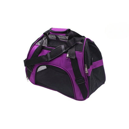 Sac de transport pour petit chien chihuahua violet