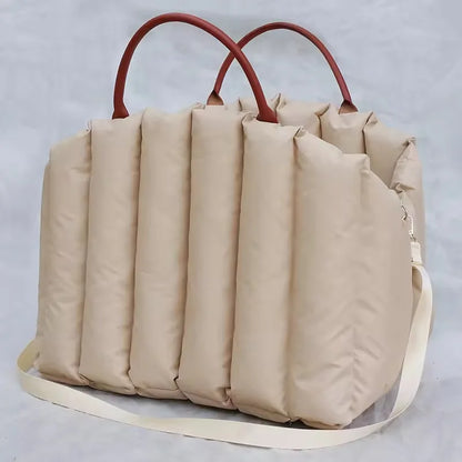 Sac de transport pour petit chien de luxe beige