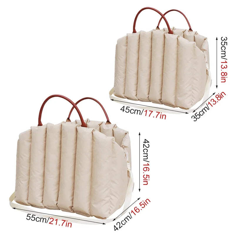 Sac de transport pour petit chien de luxe dimensions