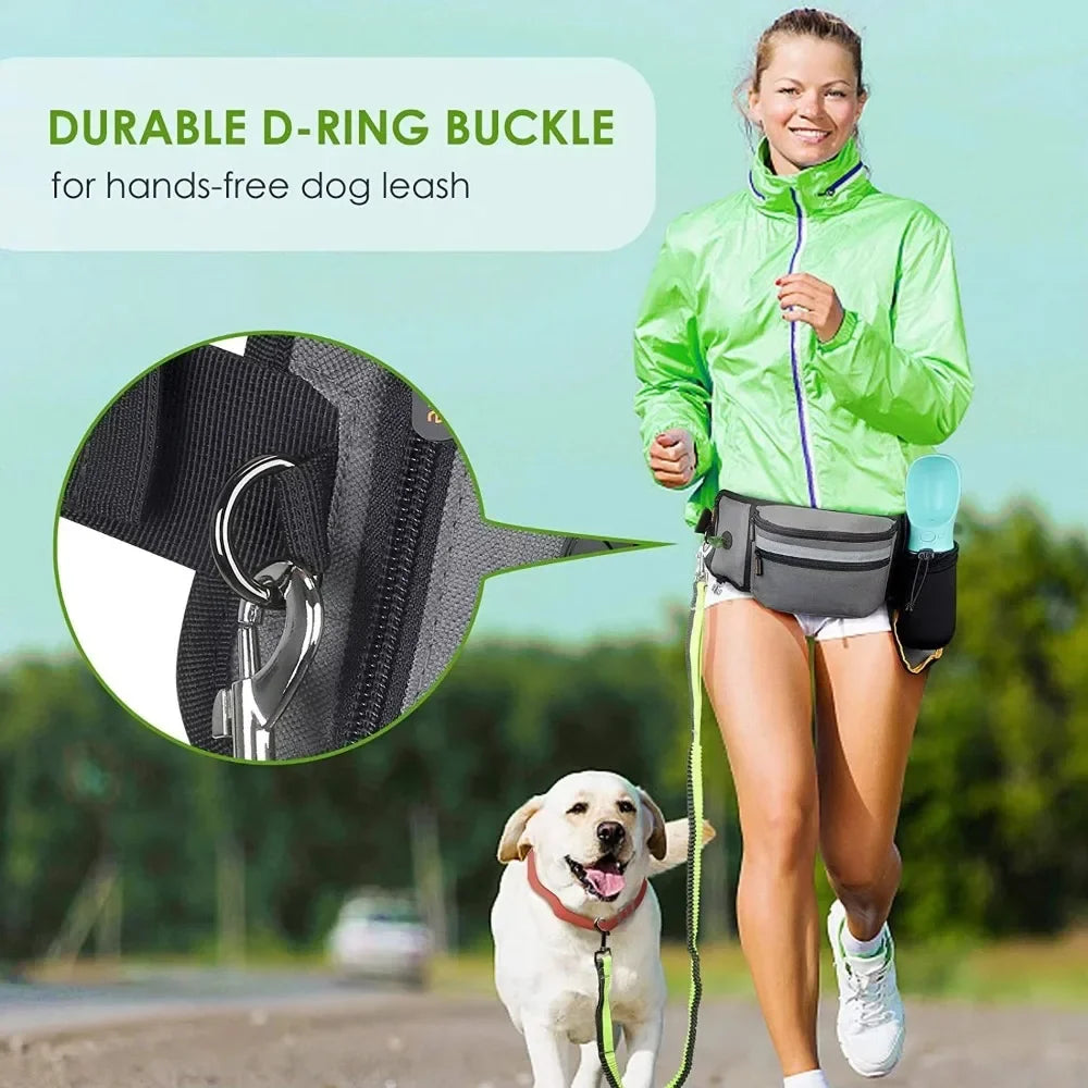 Sac pour friandises chien avec un anneau de maintenien pour laisse Image