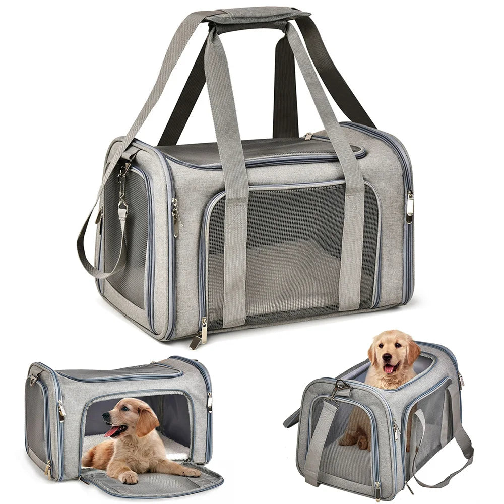 Sac pour transporter chien fonctionnement du sac  Image