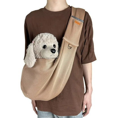 Sac en bandoulière de transport pour chien