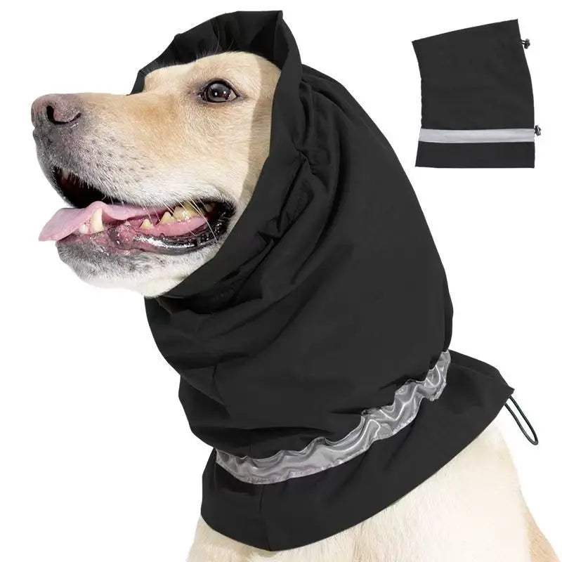 Snood imperméable cocker noir 