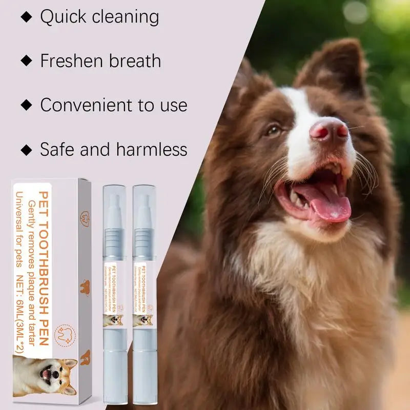 Stylo brosse à dents pour chien avantages du produit  Image